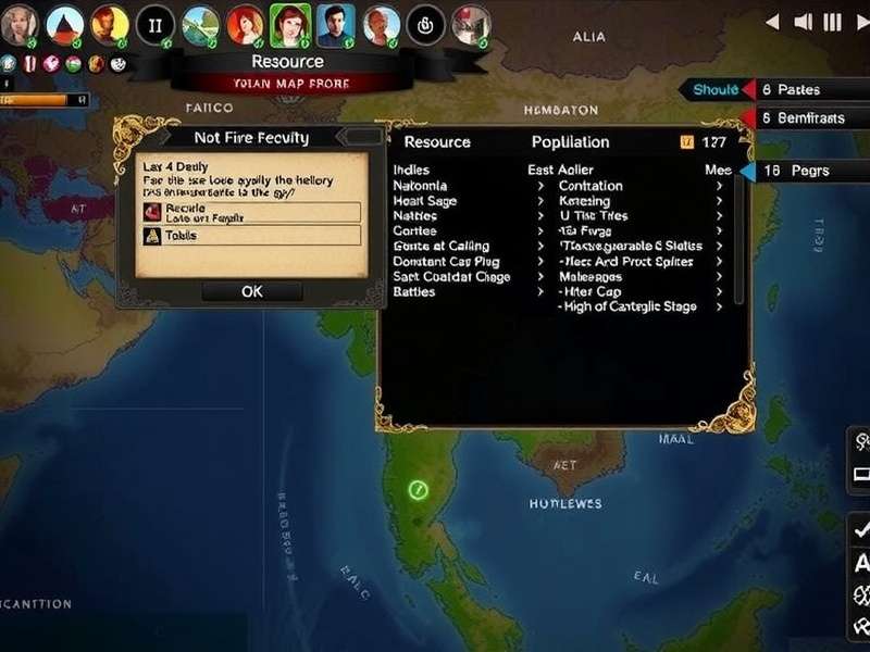 Peacock S Sinful Ruse resource management interface